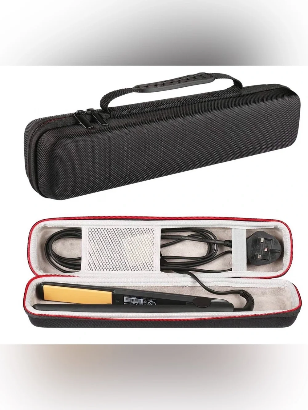Hot Tool Hard Carry Travel Case for Hair Straightener Iron